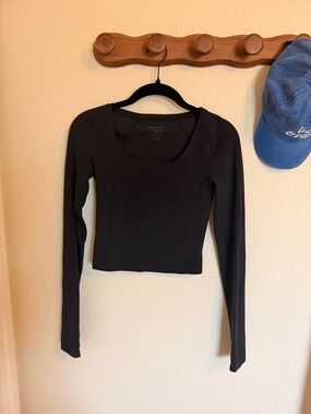 athleta transcend long sleeve top